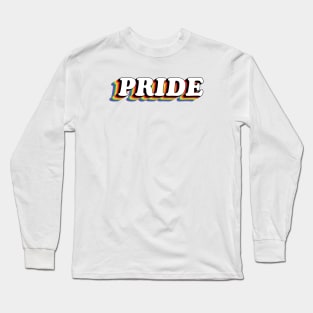 Retro LGBTQ Pride Long Sleeve T-Shirt